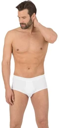 Slip Slip Feinripp im Doppelpack , Herren, Gr. 9, wei, 100% Baumwolle, Unterhosen