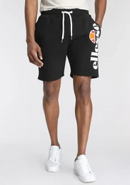 Sweatshorts BOSSINI FLEECE SHORT , Herren, Gr. XL, N-Gr, schwarz, Obermaterial: 80% Baumwolle, 20% Polyester, sportlich, Basic schmal kurz, Hosen