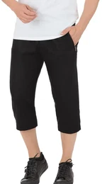 Jerseyhose 3/4 Freizeithose aus Baumwolle , Herren, Gr. XXXL, US-Gren, schwarz, 100% Baumwolle, Basic, Hosen