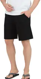 Bermudas Bermuda DELUXE Baumwolle , Herren, Gr. XXXL, US-Gren, schwarz, 100% Baumwolle, sportlich, Hosen
