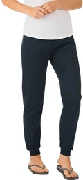 Schlafanzug Schlafanzughose Bndchen , Damen, Gr. 5XL, blau (navy), 100% Baumwolle, casual, Homewear-Sets