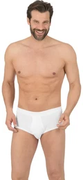 Slip Slip aus Biobaumwolle im Doppelpack , Herren, Gr. 7, wei, 100% Baumwolle (Bio-Baumwolle kbA), Unterhosen