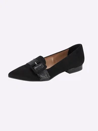 Slipper Gr. 40, schwarz Damen Schuhe Business-Slipper Loafer