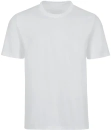 T-Shirt T-Shirt DELUXE Baumwolle , Herren, Gr. 4XL, wei, 100% Baumwolle, Basic, Kurzarm, Shirts
