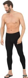 Lange Unterhose Lange Unterhose im Doppelpack , Herren, Gr. 9, schwarz, 100% Baumwolle, Unterhosen Lange Unterhose Multipacks Unterhose Unterwsche
