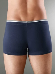 Panty WSCHEPUR Gr. 5, blau (marine), Herren, 95% Baumwolle, 5% Elasthan, Unterhosen