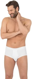 Slip Slip Doppelripp im Doppelpack , Herren, Gr. 10, wei, 100% Baumwolle, Unterhosen
