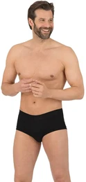 Slip Slip Feinripp im Doppelpack , Herren, Gr. 10, schwarz, 100% Baumwolle, Unterhosen