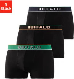 Boxer Boxershorts fr Herren , Herren, Gr. XXL, bunt (schwarz, navy, schwarz, schwarz, grn), Jersey, Obermaterial: 92% Baumwolle, 8% Elasthan, unifarben, Unterhosen, aus Baumwoll-Mix