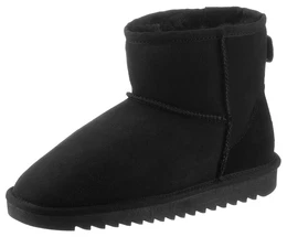 Winterboots Alaska Gr. 43, schwarz Damen Schuhe in bequemer Weite G (=weit)