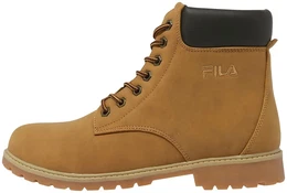 Schnrboots MAVERICK MID , Damen, Gr. 43, gelb (wheat), Synthetik, sportlich, Schuhe Schnrboots, Winterstiefel, Schnrstiefel, Winterschuhe