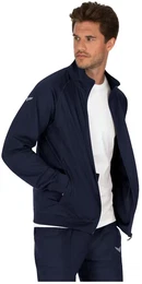 Trainingsjacke Raglanjacke , Herren, Gr. M, blau (navy), 100% Baumwolle, casual, Jacken