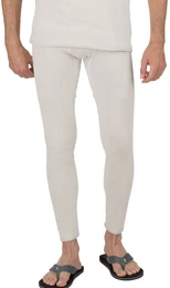 Lange Unterhose Lange Funktionshose , Herren, Gr. XL, wei, Aussenseite: 100% Baumwolle, Innenseite: 66% Baumwolle, 22% Polyester, 12% Siberfden, Unterhosen