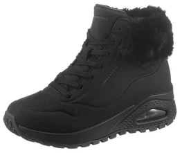 Schnrboots UNO RUGGED - FALL AIR Gr. 39, schwarz Damen Schuhe Winterboots mit Air-Cooled Memory Foam Komfort-Innensohle Bestseller