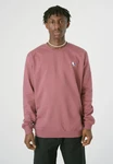 Cleptomanicx Sweatshirt Embro Gull rosa/rot/meliert