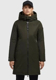 Wintermantel LISAD , Damen, Gr. S (36), grn (deep, grn), Web, Obermaterial: 100% Polyester. Futter: 100% Polyamid. Fllung: 100% Polyester, unifarben, modisch, Langarm, Mntel
