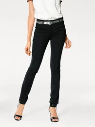 Rhrenhose Gr. 23, Kurzgren, schwarz Damen Hosen