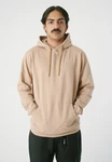 Cleptomanicx Kapuzensweatshirt Ligull braun
