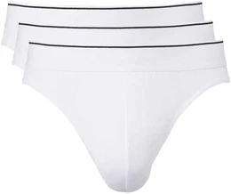 Minislip Pure & Style , Herren, Gr. XL (56), wei, Single Jersey, Obermaterial: 94% Baumwolle, 6% Elasthan, unifarben, normal, Unterhosen, mit atmungsaktiven und schnelltrocknenden Eigenschaften