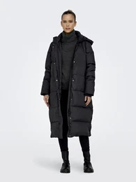 Steppmantel ONLALICE DOWN COAT OTW Gr. S (36), schwarz (black) Damen Mntel