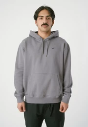 Kapuzensweatshirt Ligull Boxy , Herren, Gr. L, lila (flieder), 100% Baumwolle, bestickt, casual, normal, ohne Ausschnitt, Langarm, Sweatshirts, In lssigem Schnitt