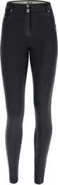 Jeggings WRUPSNUG SUPERSKINNY Gr. XL, N-Gr, schwarz (black) Damen Hosen mit Lifting & Shaping Effekt