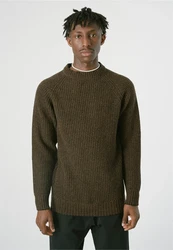 Cleptomanicx Strickpullover Big Ben schwarz