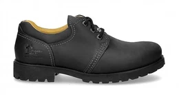 Schnrschuh Panama 02 Gr. 44, schwarz Herren Schuhe mit Lederinnenausstattung, Freizeitschuh, Halbschuh, Schnrschuh