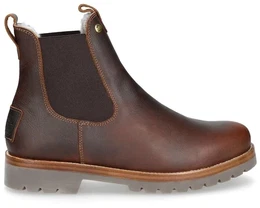 Chelseaboots Burton Igloo C1 , Herren, Gr. 43, braun (braun used), Nappaleder, klassisch, Schuhe, mit kuscheligem Lammfellfutter