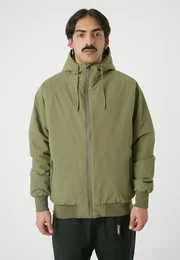 Winterjacke Simplist , Herren, Gr. XL, grn (olivgrn), 100% Polyester, bestickt, casual, normal, ohne Ausschnitt, Langarm, Jacken, mit lockerem Schnitt