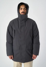 Parka Reset Gr. M, grau (dunkelgrau) Herren Jacken mit getapten Nhten