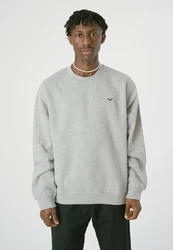 Cleptomanicx Sweatshirt Ligull Boxy grau
