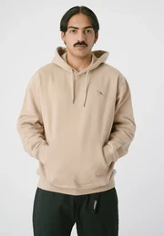 Kapuzensweatshirt Embro Gull Mono , Herren, Gr. L, schwarz, 100% Baumwolle, bestickt, casual, normal, ohne Ausschnitt, Langarm, Sweatshirts, mit kleiner Logostickerei