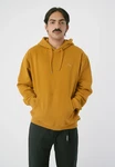 Cleptomanicx Kapuzensweatshirt Embro Gull Mono gelb (senf)