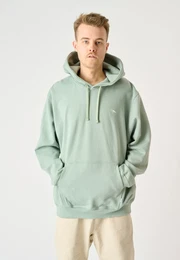 Kapuzensweatshirt Embro Gull Mono , Herren, Gr. L, grn (hellgrn), 100% Baumwolle, bestickt, casual, normal, ohne Ausschnitt, Langarm, Sweatshirts, mit kleiner Logostickerei