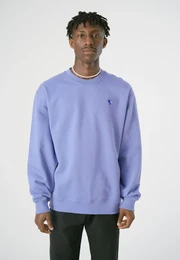 Sweatshirt Embro Gull Mono , Herren, Gr. XL, lila (schwarz), 100% Baumwolle, bestickt, casual, normal, Rundhals, Langarm, Sweatshirts, mit schner Stickerei