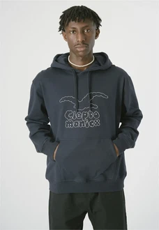 Cleptomanicx Kapuzensweatshirt Clouds
