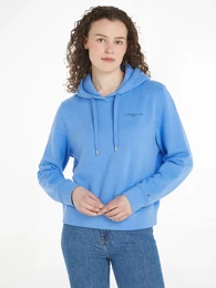 Kapuzensweatshirt 1985 RLX MINI CORP LOGO HOODIE Gr. XL (42), blau (hellblau) Damen Sweatshirts mit Logo-Schriftzug auf der Brust