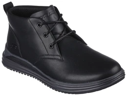 Schnrboots PROVEN-YERMO Gr. 44, schwarz Herren Schuhe in glnzender Optik