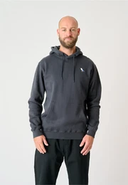 Kapuzensweatshirt Hooded Embro Gull 2 , Herren, Gr. L, grau, 100% Baumwolle, bestickt, casual, normal, ohne Ausschnitt, Langarm, Sweatshirts, im klassischen Design