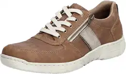 Schnrschuh , Herren, Gr. 40, braun, Lederimitat, sportlich, Schuhe, mit Auenreiverschluss, Freizeitschuh, Halbschuh, Schnrschuh