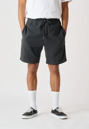 Shorts Steezy Linen , Herren, Gr. L, EURO-Gren, grau (dunkelgrau, blau), 55% Leinen, 45% Leinen, casual, Hosen, in lockerem Schnitt