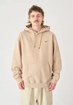 Cleptomanicx Kapuzensweatshirt Ligull Boxy braun/dunkelblau/denim