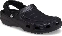 Clog Yukon Vista II LiteRide Clog , Herren, Gr. 39, schwarz (schwarz, grau), Croslite, Lederimitat, sportlich, Schuhe, Sommerschuh, Gartenschuh, Trekking, mit komfortablem Fersenriemen