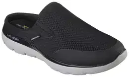 Clog SUMMITS , Herren, Gr. 42, schwarz-wei (schwarz, wei), Textil, sportlich, Schuhe Sommerschuh, Sommerschuh, Schlappen, Urlaub, im sportiven Look