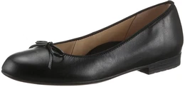 Ballerina SARDINIA Gr. 3 (35,5), schwarz Damen Schuhe Loafer, Festtagsschuh, Business Schuh mit Schleife