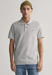 Gant Poloshirt Regular Shield Grau/Hellgrau