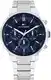 Multifunktionsuhr TOMMY HILFIGER  1710588 , silber (silberfarben), Armbanduhren, Herren, Quarzuhr, Armbanduhr, Herrenuhr, Datum, Edelstahlarmband