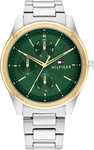 TOMMY HILFIGER Uhr CASUAL 1710537 blau/gold/grün/rot/silber/silberfarben (1710537)
