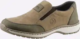 Slipper , Herren, Gr. 45, braun (camel), Lederimitat, sportlich, Schuhe